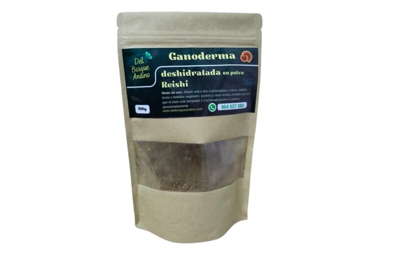 Ganoderma Deshidratada en Polvo Doypack