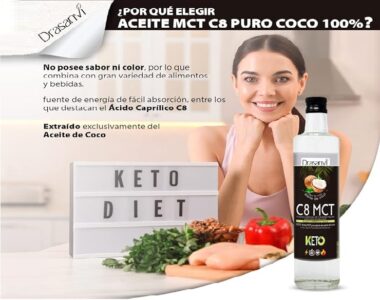 Aceite MCT Coco Puro 100% C8