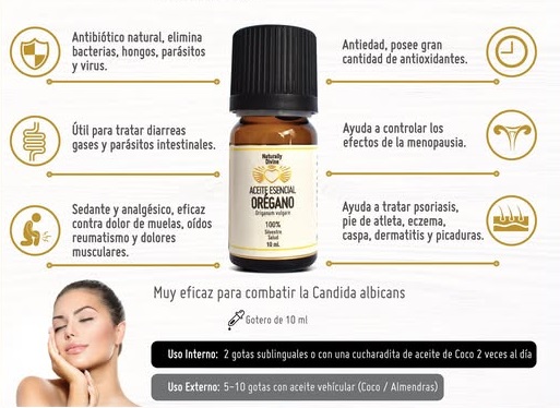 Aceite de Orégano Naturally Divine