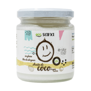 Aceite de Coco Virgen Bio 200 ml ECOSANA