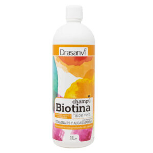 Champú biotina y aloe vera cabello seco y apagado 1L