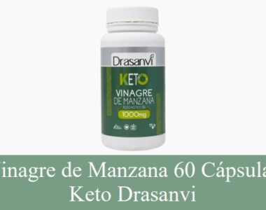 Vinagre de Manzana 1000 mg x 60 Cápsulas KETO – Drasanvi
