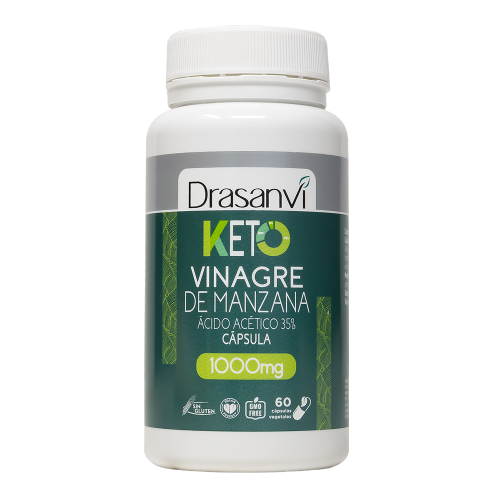 Vinagre de Manzana 1000 mg x 60 Cápsulas KETO – Drasanvi