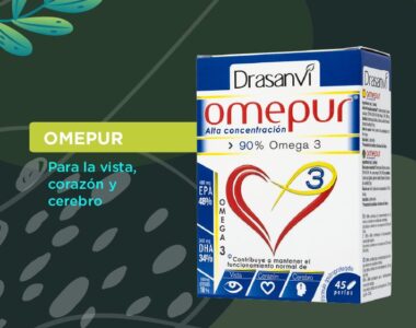 Omega 3 Omepur 45 Perlas de Drasanvi: Salud del Corazón