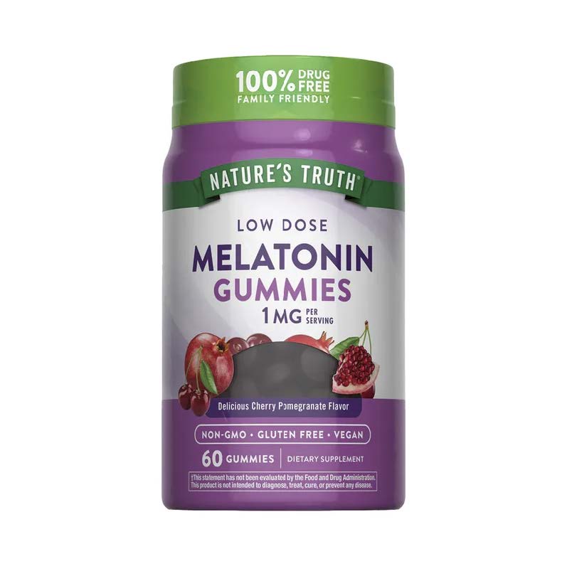 Melatonina gomitas 1mg Nature Truth