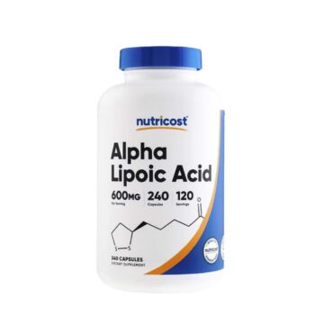 Ácido Alfa-Lipoico 600 mg Nutricost: Beneficios