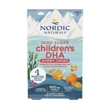 Children Dha Zero Sugar 30 Gomitas – Nordic Naturals