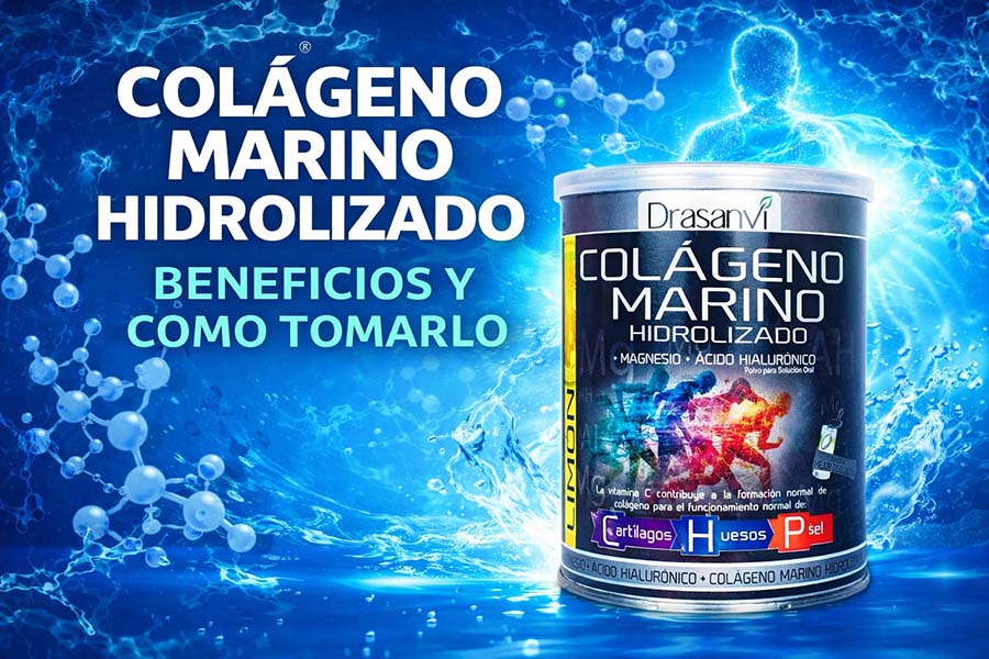 Colágeno Marino Hidrolizado Sabor Neutro x 300 g Beneficios