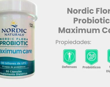 Probioticos Maximum Care 90 billones 30 caps Nordic