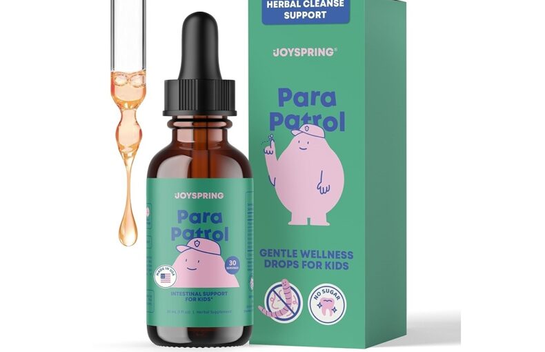 ParaPatrol de JoySpring: apoyo natural para la salud digestiva infantil