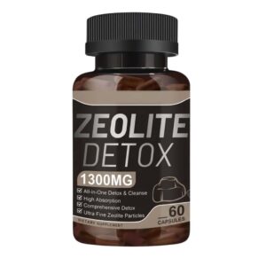 Zeolita Detox 1300mg / 60 cápsulas - Supranourish