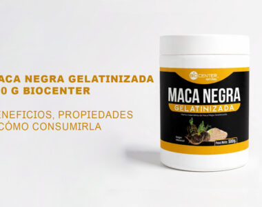 Maca Negra Gelatinizada 500 g Biocenter: Beneficios, Propiedades y Cómo Consumirla