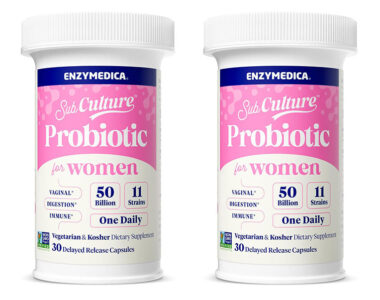Probióticos for Women 50 Billones 30 cápsulas de Enzymedica: beneficios
