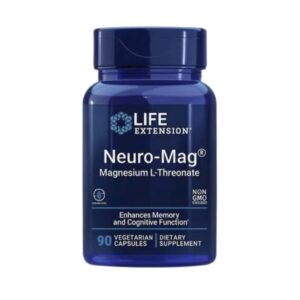 Neuro-Mag (Treonato de magnesio) 90 cápsulas veganas - Life Extension