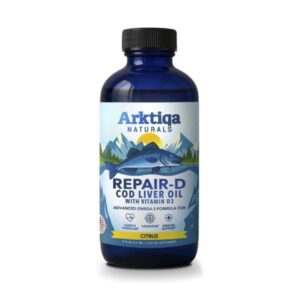Repair-D cod liver oil Omega 3 + Vitamina D sabor limón