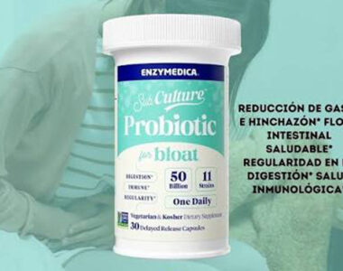 Probióticos for Bloat 50 Billones 30 cápsulas de Enzymedica: beneficios