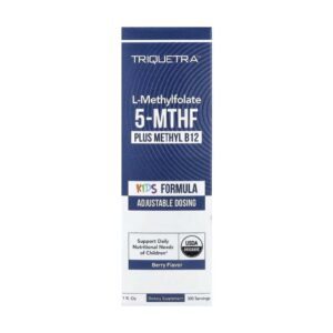 5-MTHF METILFOLATO + B12 METILCOBALAMINA x 30 ML - TRIQUETRA