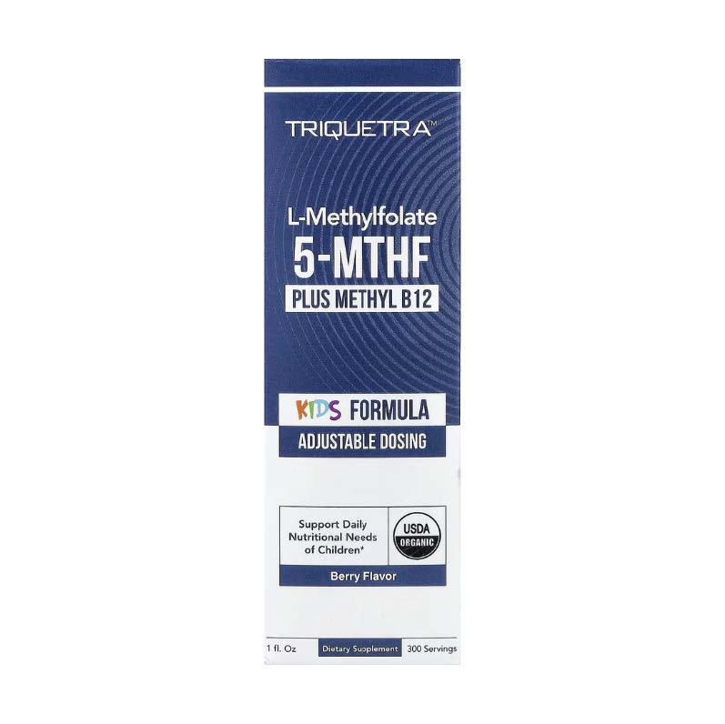 5-MTHF METILFOLATO + B12 METILCOBALAMINA x 30 ML - TRIQUETRA
