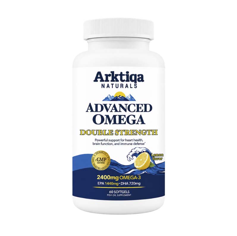 ADVANCED OMEGA DOUBLE STRENGTH x 60 CÁPSULAS BLANDAS - ARKTIQA