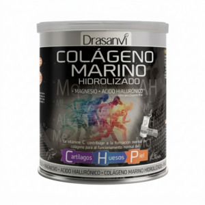 COLÁGENO MARINO HIDROLIZADO MAGNESIO SABOR VAINILLA X 300 GR - DRASANVI