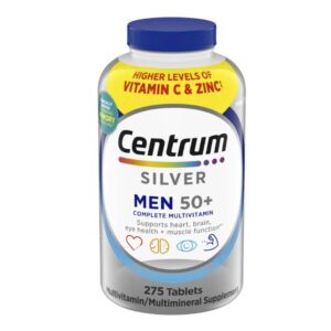 Centrum Silver Men 50+ Multivitamínico 275 tabletas