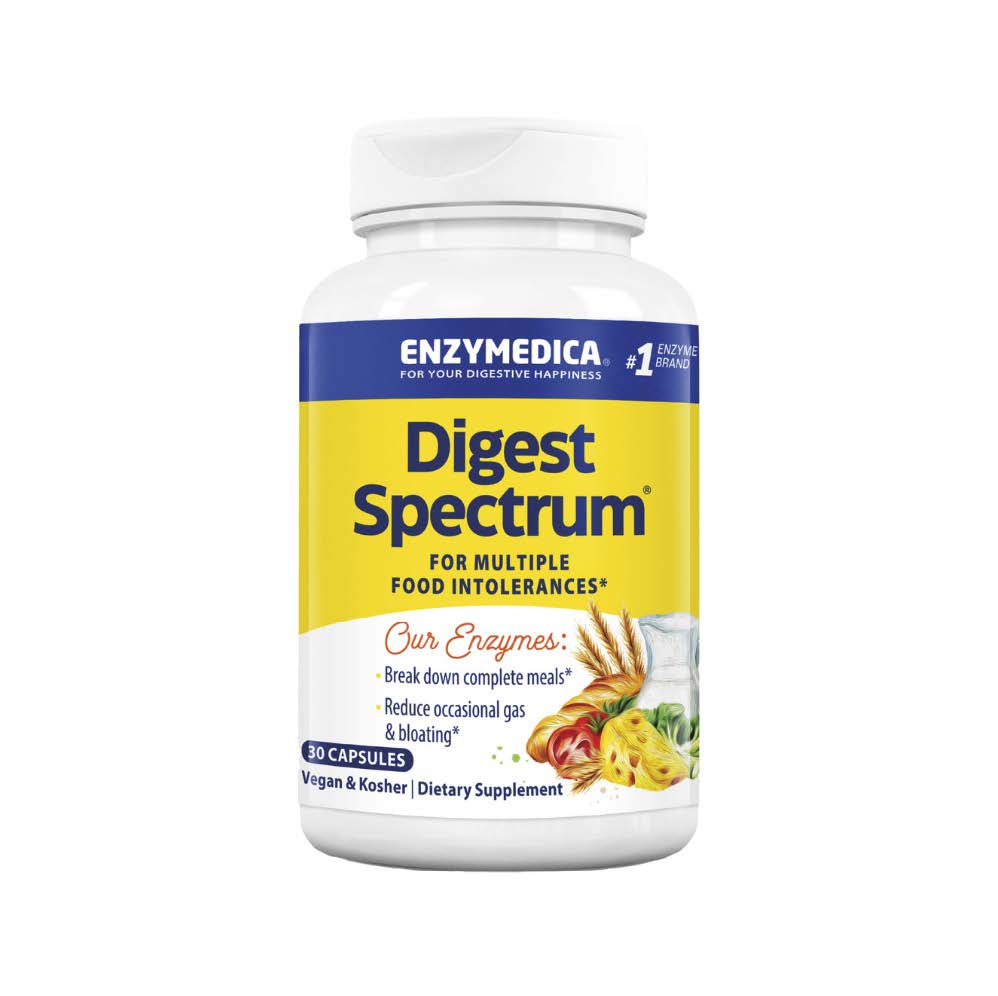 Enzimas Digestivas Digest Spectrum 30 cápsulas - Enzymedica