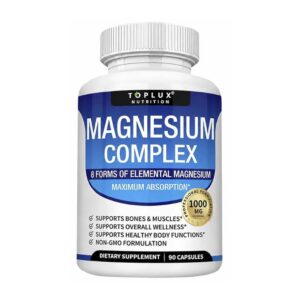 Magnesio Complex (8 Formular de Magnesio) 90 cápsulas - Toplux Nutrition