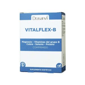 VitalFlex-B (Magnesio, Complejo B, Cobre, Selenio, Potasio) 60 comprimidos - Drasanvi