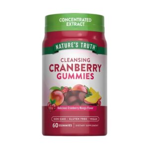 CRANBERRY GOMITAS X 60 GOMITAS - NATURES TRUTH